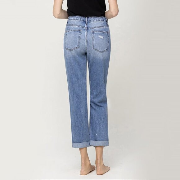 *NEW* Vervet Summer Dance Boyfriend Jeans - Picture 2 of 11